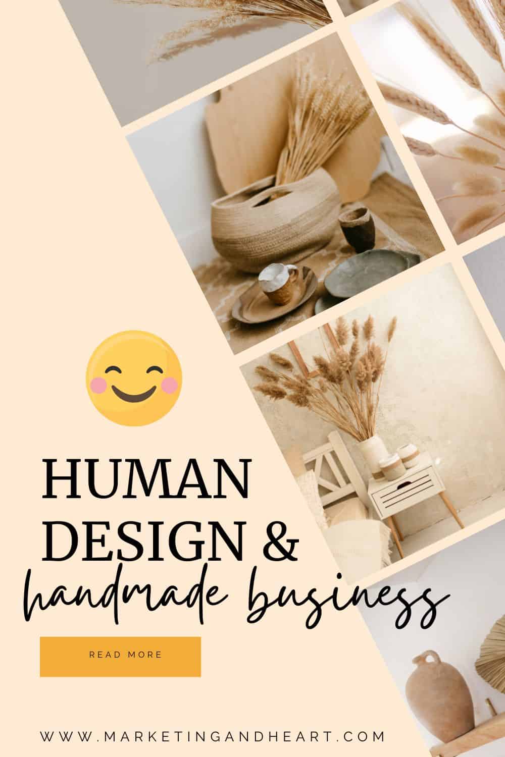 Human design and handmade business